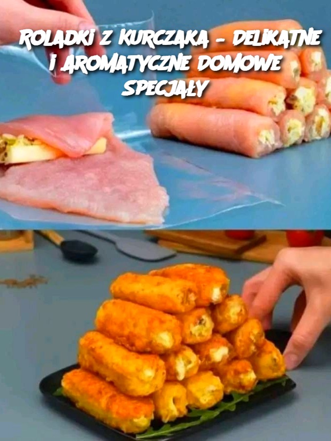 Roladki z Kurczaka – Delikatne i Aromatyczne Domowe Specjały