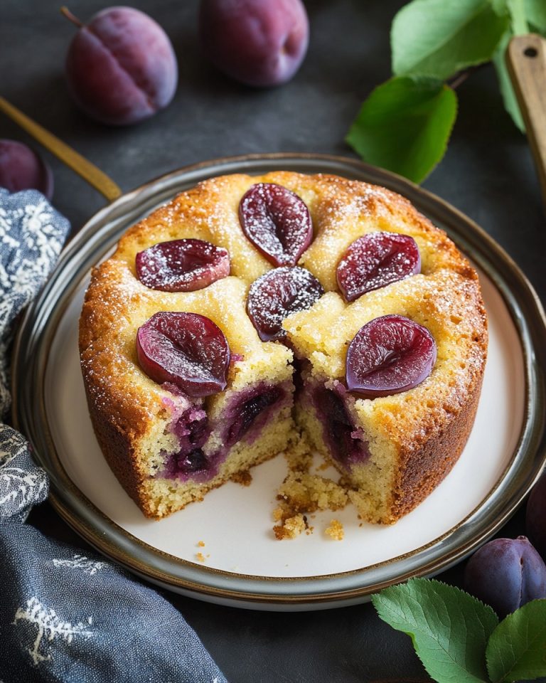 Proste Ciasto Ucierane ze Śliwkami 🍰🍑