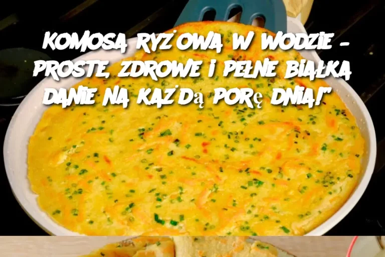 Dodaj całą komosę ryżową do wody! Śniadanie, lunch lub kolacja łatwe i bogate w białko!