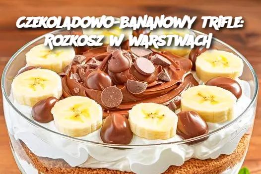 Czekoladowo-bananowy trifle: Rozkosz w warstwach