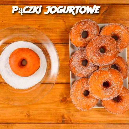 Pączki jogurtowe