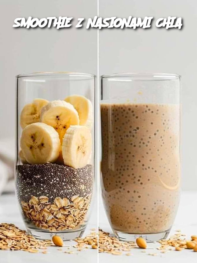 SMOOTHIE Z NASIONAMI CHIA