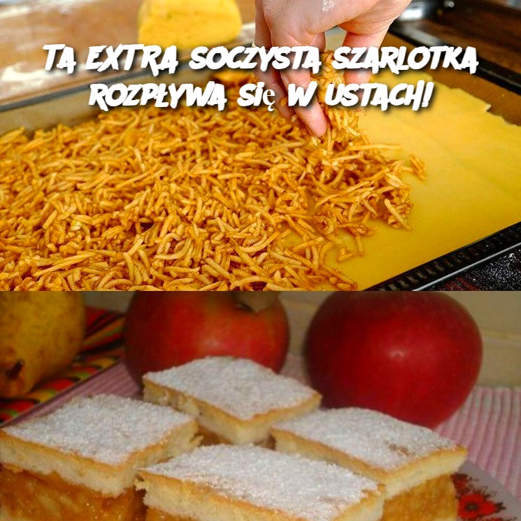 Ta EXTRA soczysta szarlotka rozpływa się w ustach!