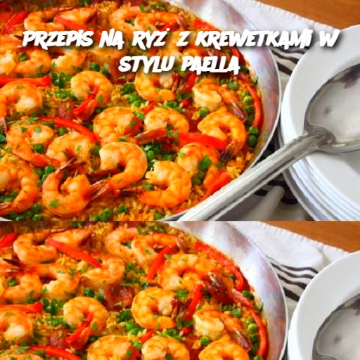 Przepis na ryż z krewetkami w stylu paella