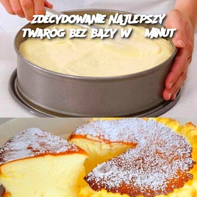 Zdecydowanie NAJLEPSZY twaróg bez bazy w 5 minut