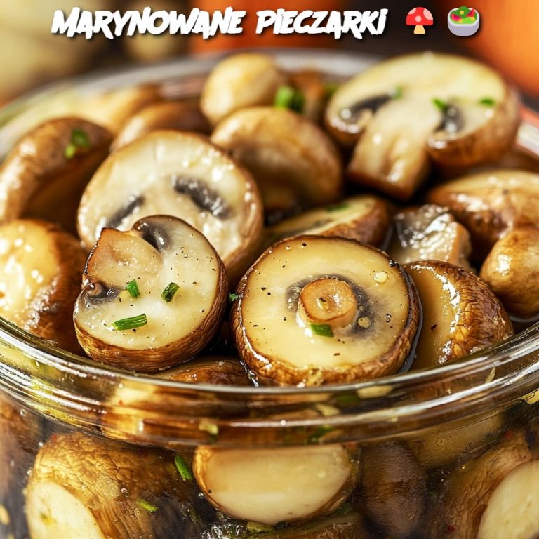 Marynowane Pieczarki 🍄🥗