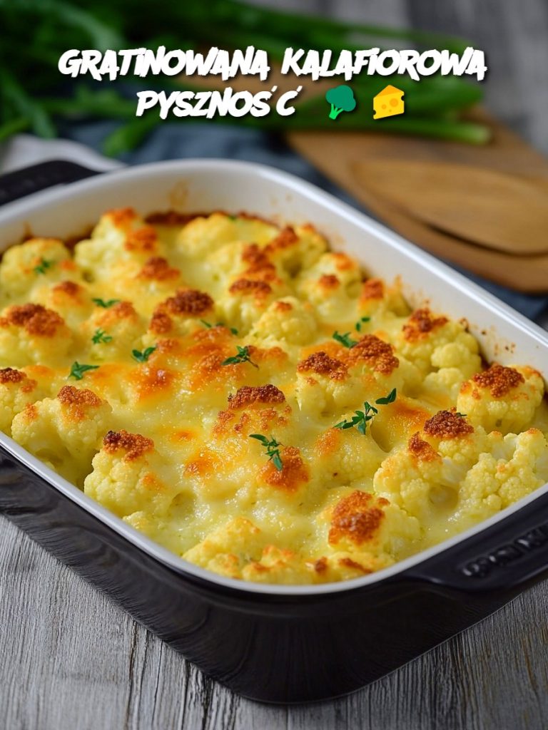 Gratinowana Kalafiorowa Pyszność 🥦🧀