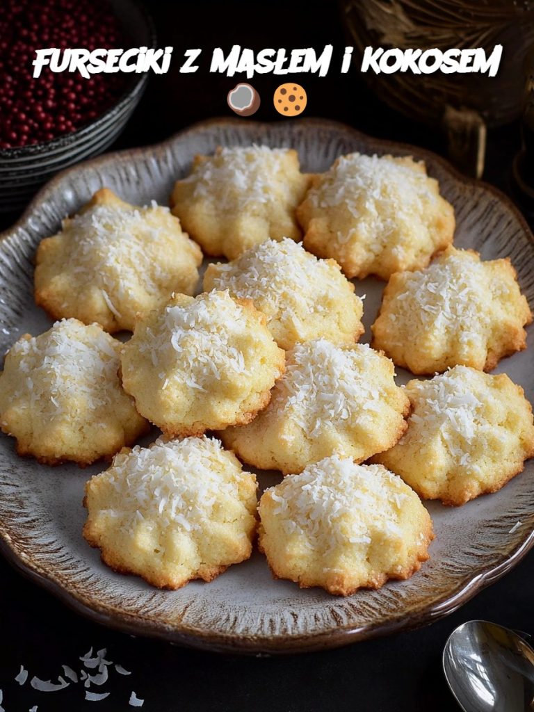 Furseciki z Masłem i Kokosem 🥥🍪