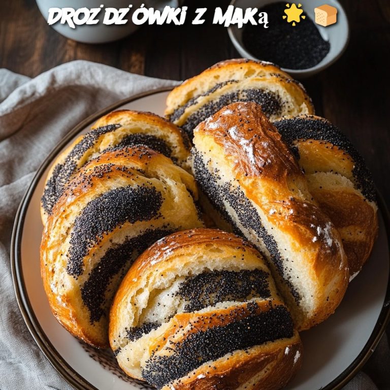 Drożdżówki z Maką