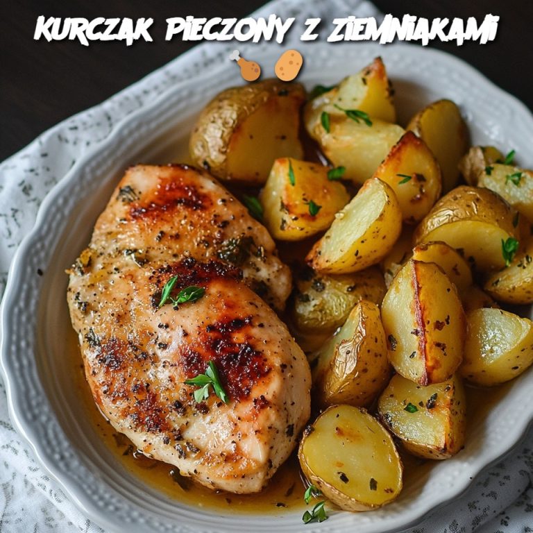 Kurczak Pieczony z Ziemniakami