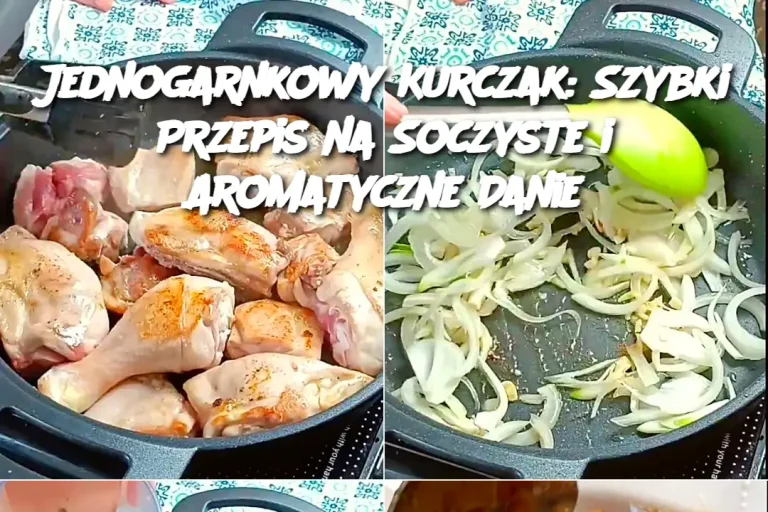 Jednogarnkowy Kurczak: Szybki Przepis na Soczyste i Aromatyczne Danie