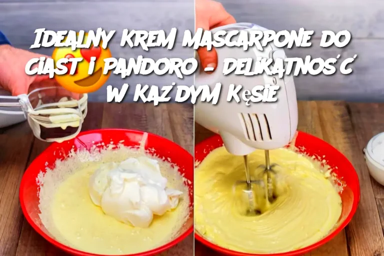 KREM MASCARPONE DO CIASTEW I PANDORO