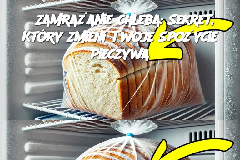 Nie uwierzysz, co daje ZAMRAŻANIE chleba