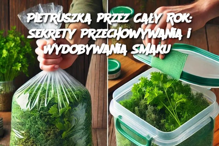 Jak konserwować pietruszkę i zachować jej świeżość przez rok: metoda szefów kuchni...