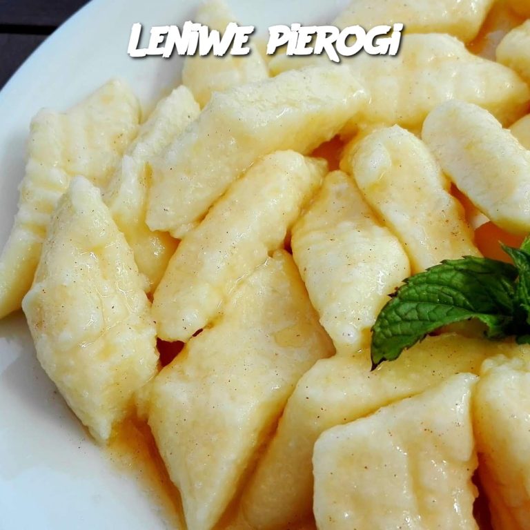 Leniwe pierogi