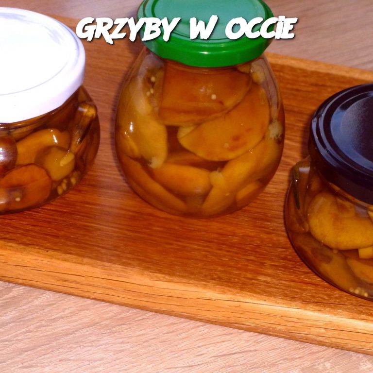 Grzyby w occie