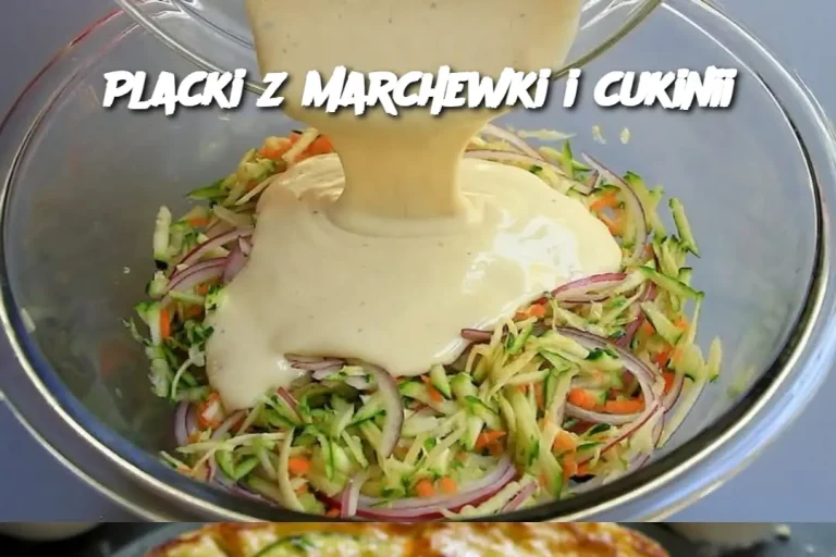 Placki z marchewki i cukinii