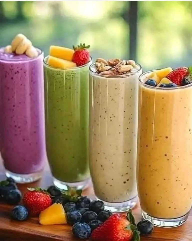 4 Smoothies do spróbowania z różnymi orzechami