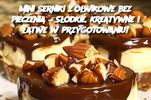 Mini serniki żółwikowe bez pieczenia