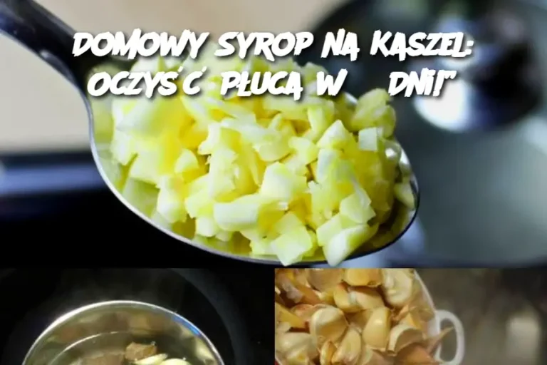 OCZYŚĆ SWOJE PŁUCA w 3 dni: Przygotuj domowy syrop na kaszel!!!