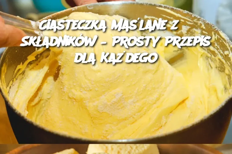 Mąka, cukier i masło wystarczą! Ten przepis jest dziecinnie prosty, zapisz go: