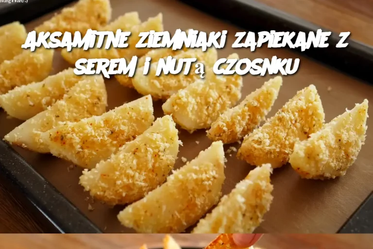 Aksamitne ziemniaki zapiekane z serem i nutą czosnku