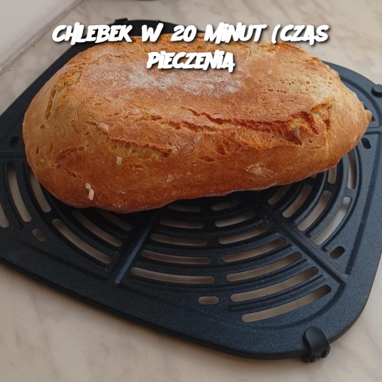 Chlebek w 20 minut (czas pieczenia