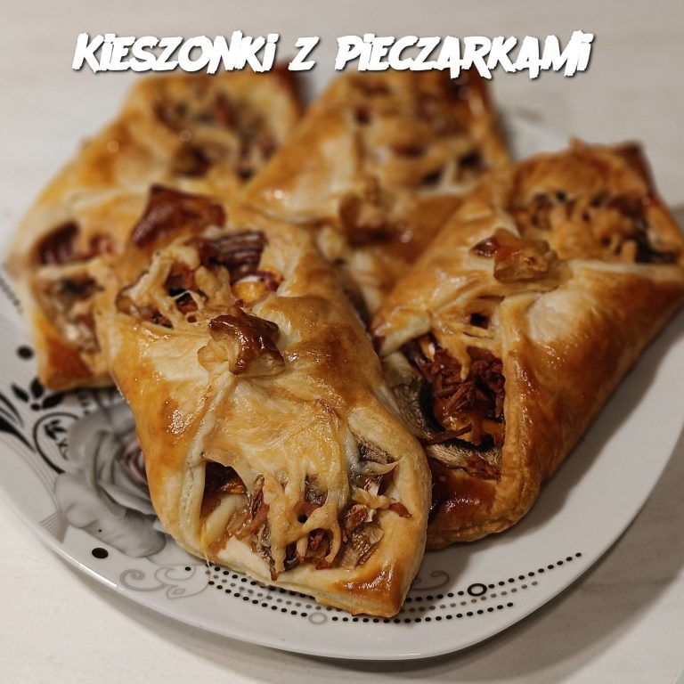 Kieszonki z pieczarkami