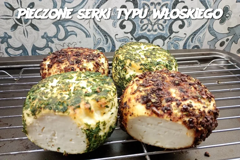 Pieczone serki typu włoskiego