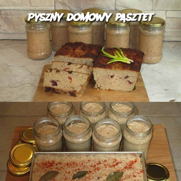 Pyszny domowy pasztet