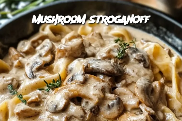 Mushroom Stroganoff