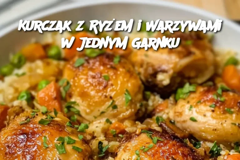 Kurczak z Ryżem i Warzywami w Jednym Garnku