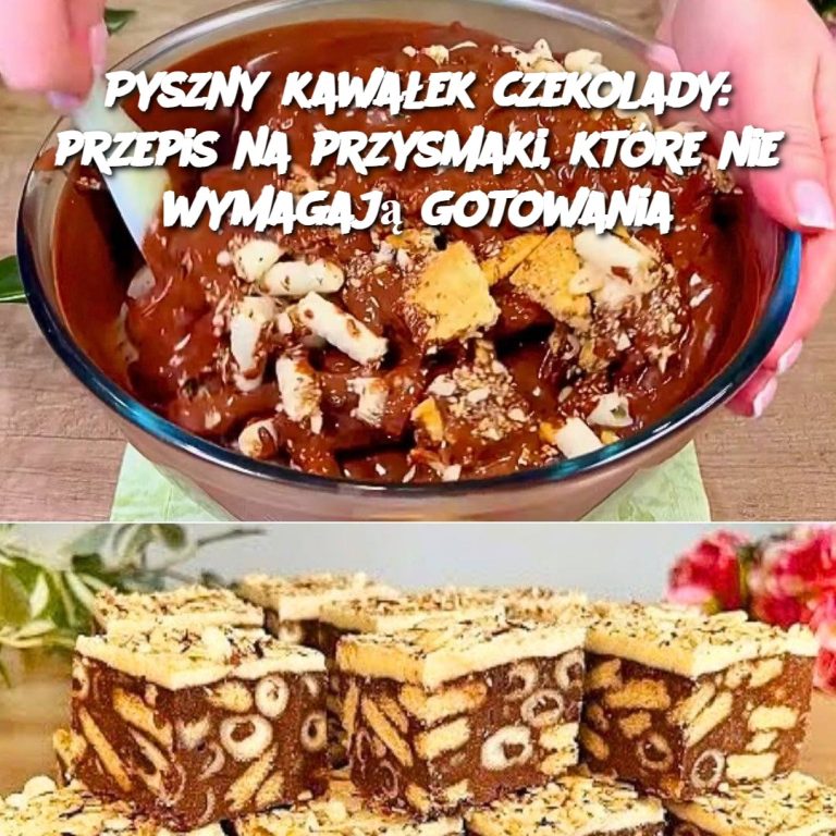 Pyszny kawałek czekolady: przepis na przysmaki, które nie wymagają gotowania