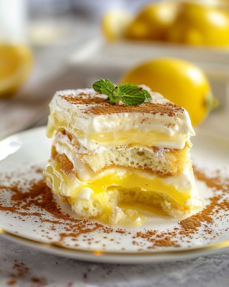 Cytrynowe tiramisu z Limoncello 🍋🍰