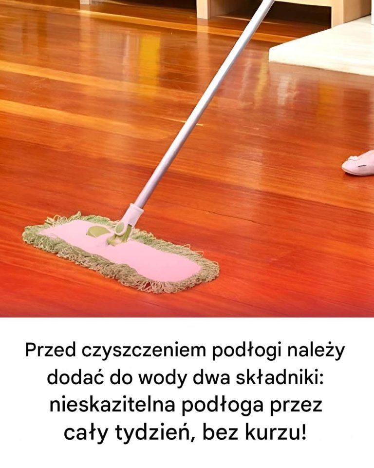 Przed czyszczeniem podłogi dodaj do wody 2 rzeczy