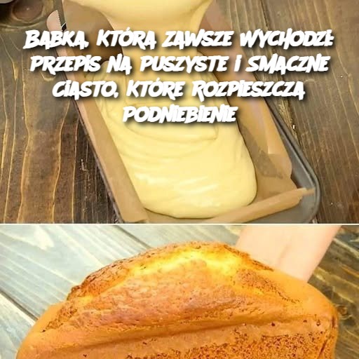 Babka, Która Zawsze Wychodzi: Przepis na Puszyste i Smaczne Ciasto, Które Rozpieszcza Podniebienie