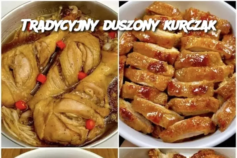 Tradycyjny duszony kurczak