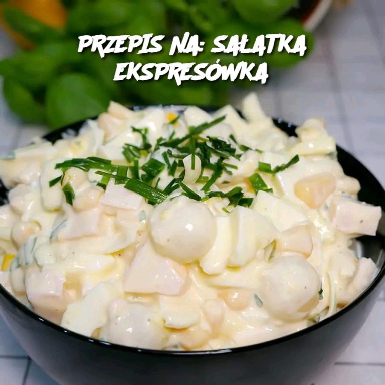 PRZEPIS NA: SAŁATKA EKSPRESÓWKA