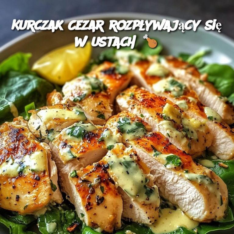 Kurczak Cezar rozpływający się w ustach 🍗