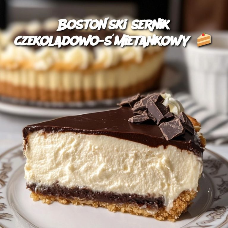 Bostoński sernik czekoladowo-śmietankowy 🍰