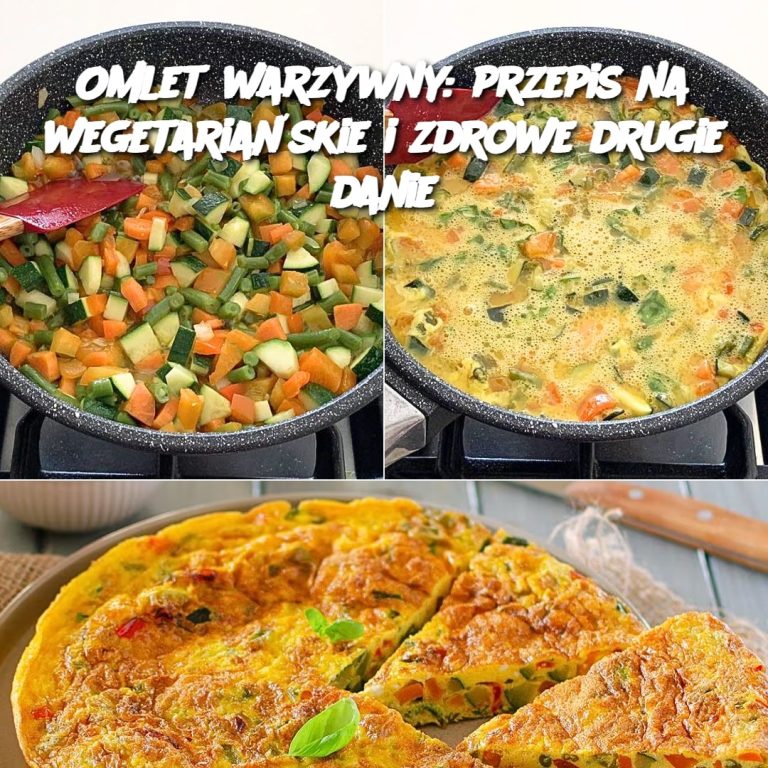 Omlet warzywny: przepis na wegetariańskie i zdrowe drugie danie