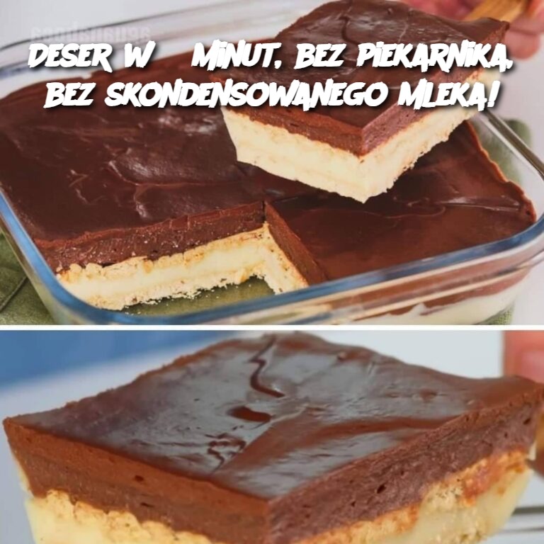 Deser w 5 minut, bez piekarnika, bez skondensowanego mleka!