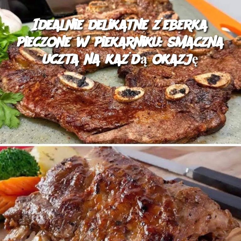 Idealnie delikatne żeberka pieczone w piekarniku: smaczna uczta na każdą okazję