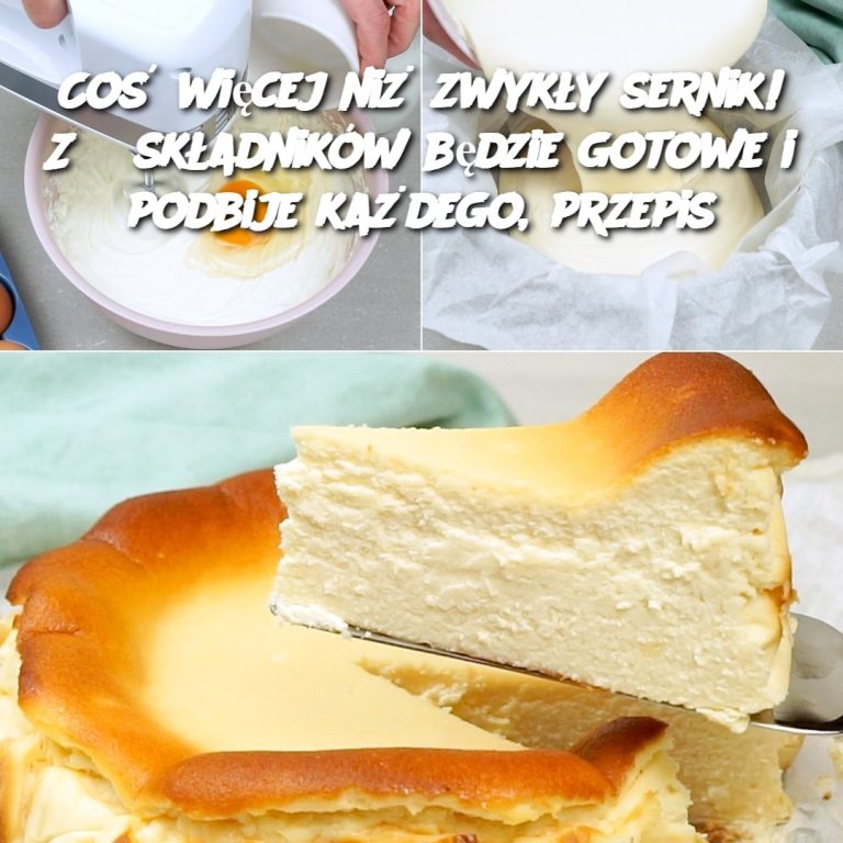 Coś więcej niż zwykły sernik! Z 5 składników będzie gotowe i podbije każdego, przepis