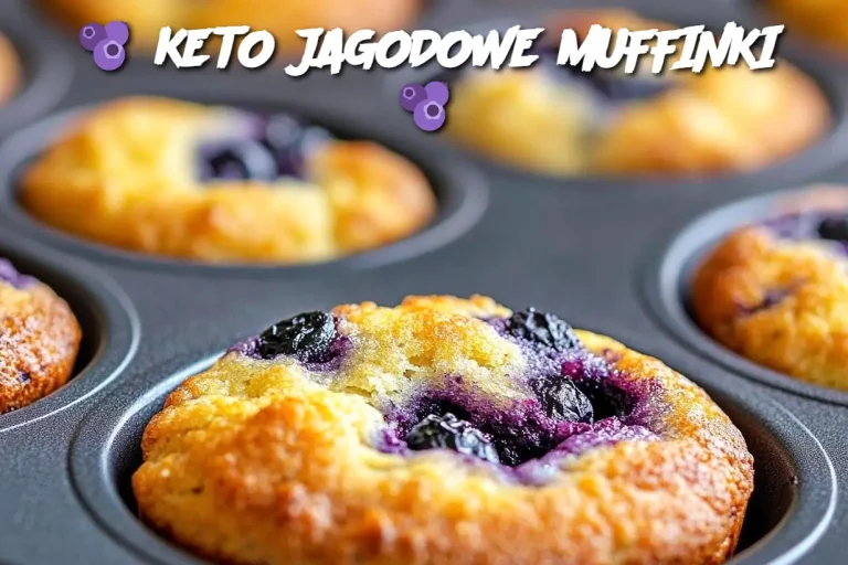 KETO JAGODOWE MUFFINKI 🫐