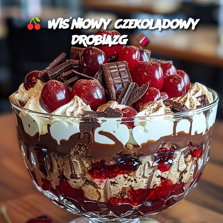 🍒 Wiśniowy Czekoladowy Drobiazg 🍫