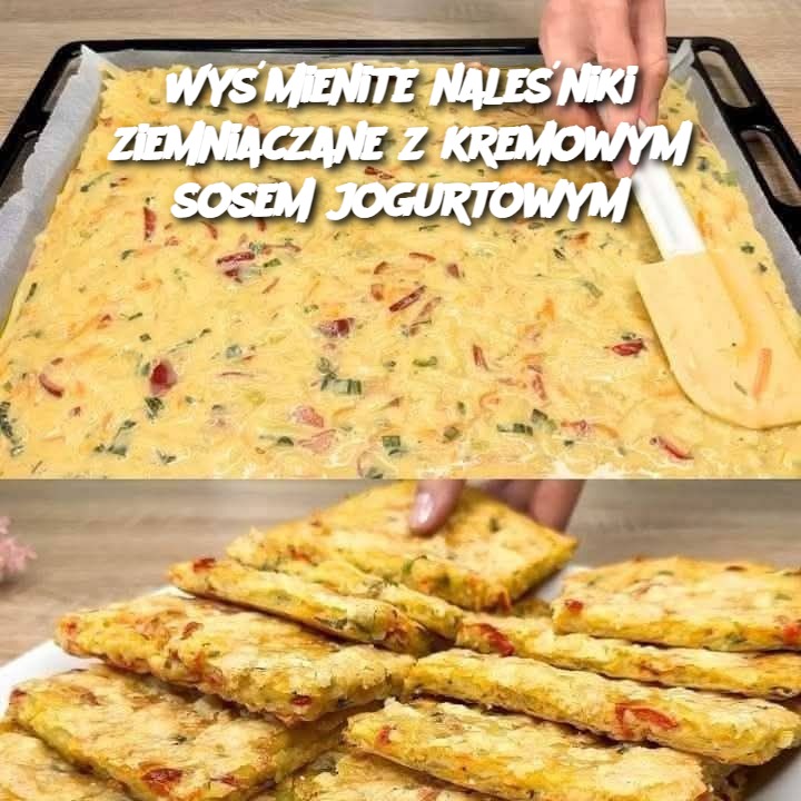 Wyśmienite naleśniki ziemniaczane z kremowym sosem jogurtowym