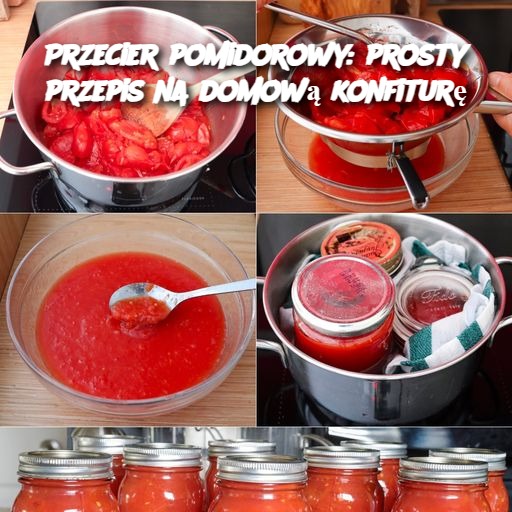 Przecier pomidorowy: prosty przepis na domową konfiturę