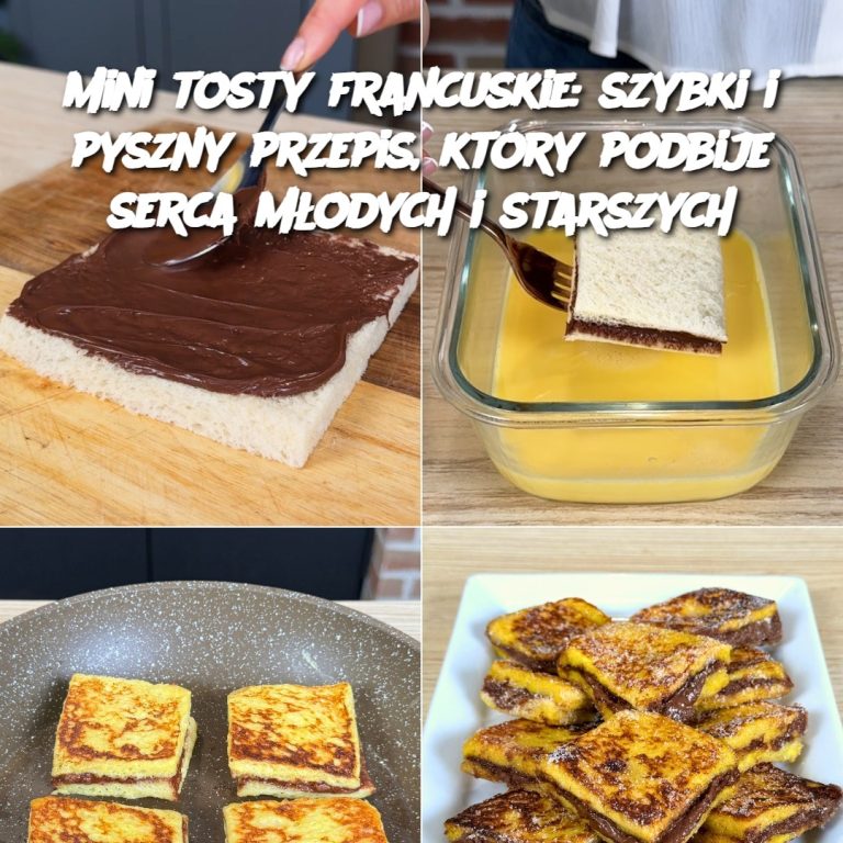 Mini tosty francuskie: szybki i pyszny przepis, który podbije serca młodych i starszych