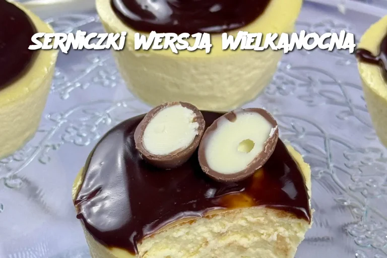 Serniczki wersja wielkanocna